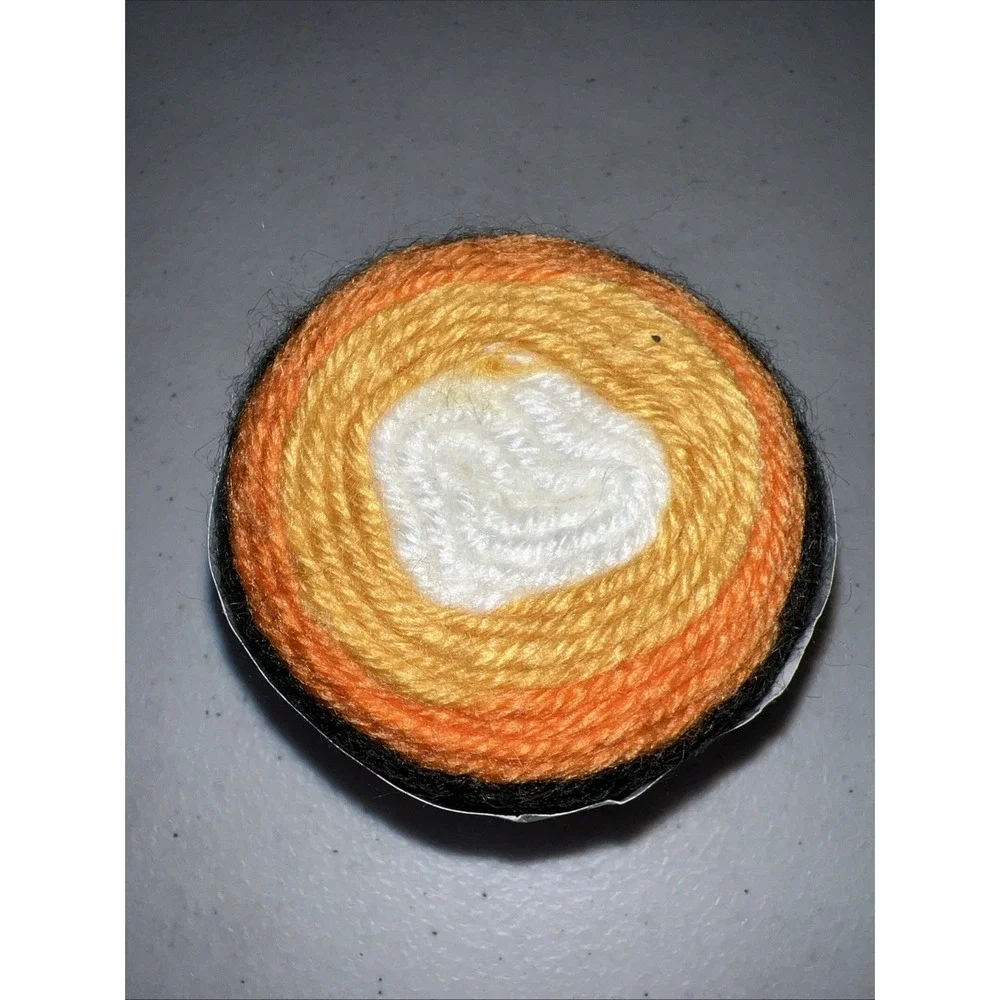 Red Heart Mini Boo Yarn 1.6 oz. Crochet Craft Fast Shipping Black Orange White